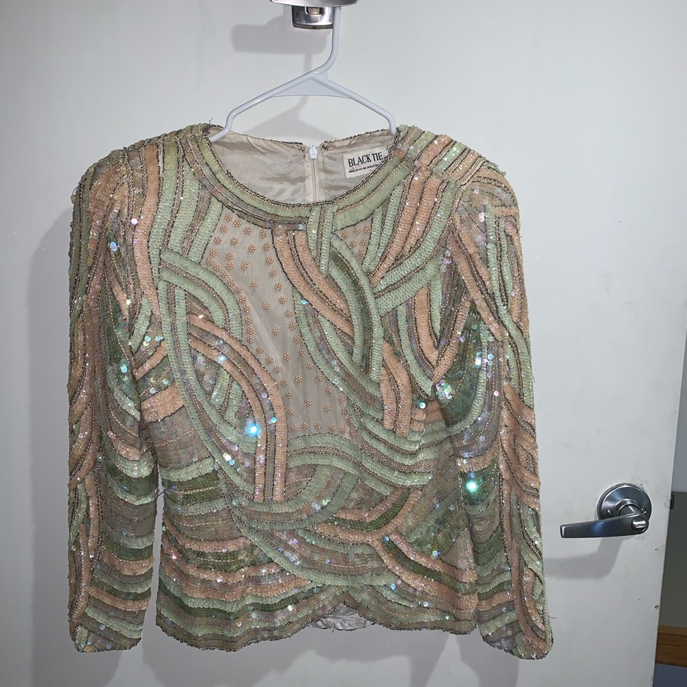 Sequined top